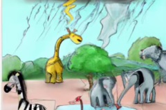 DALL·E-2023-02-04-15.49.28-Dr.-Seuss-Style-drawings-a-zoo-full-of-animals-a-thunderstorm-hit.-compressed