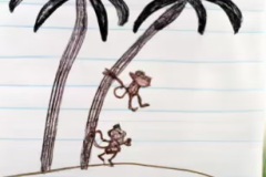 DALL·E-2023-02-04-15.55.49-The-monkeys-scampered-up-the-palm-trees-to-get-a-better-view-of-beach-Dr.-Seuss-style-drawings-compressed