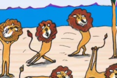 DALL·E-2023-02-04-15.58.36-The-lions-took-a-big-stretch-on-the-warm-sand-on-beach-Dr.-Seuss-style-drawings-compressed