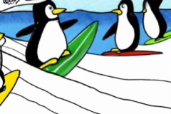 DALL·E-2023-02-04-16.01.51-The-penguins-were-the-first-to-try-surfing-on-beach-Dr.-Seuss-style-drawings-compressed